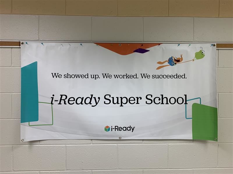 We are an iReady Super School!